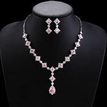 Show details for Copper or Brass Luxury 2 Piece Jewelry Set at Super Low Price