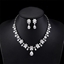 Show details for Good Cubic Zirconia Flowers & Plants 2 Piece Jewelry Set
