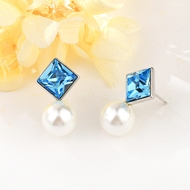 Show details for Reasonably Priced Copper or Brass Platinum Plated Dangle Earrings from Reliable Manufacturer Show details for Reasonably Priced Copper or Brass Platinum Plated Dangle Earrings from Reliable Manufacturer