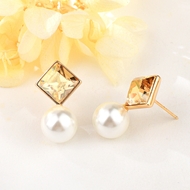 Show details for Fashion Copper or Brass Dangle Earrings from Certified Factory