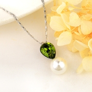 Show details for Popular Swarovski Element Copper or Brass Pendant Necklace Show details for Popular Swarovski Element Copper or Brass Pendant Necklace