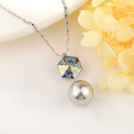 Show details for Most Popular Swarovski Element Colorful Pendant Necklace Show details for Most Popular Swarovski Element Colorful Pendant Necklace