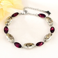 Show details for Stylish Geometric Copper or Brass Fashion Bracelet with No-Risk Return