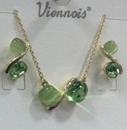 Picture of Distinctive Colorful Opal 2 Piece Jewelry Set