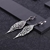 Picture of Jewelry design Italian craftsmanship 925 sterling silver handmade dazzling shiny personality handmade jewelry earrings